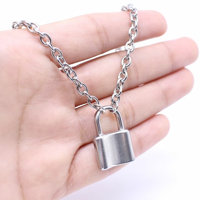 Fashion Unisex Stainless Steel Pendant Necklaces