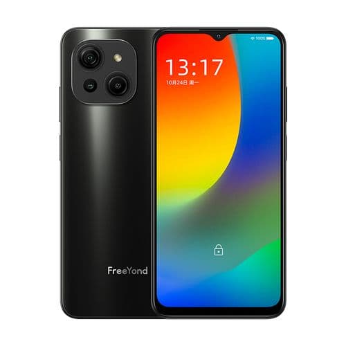 Freeyond M5,8GB+128GB,6.52", 50MP,4G Smartphone 5000mAh Dual SIM Android Phone,Black