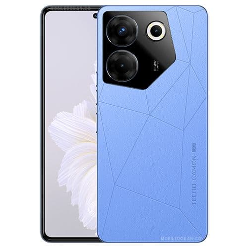 Tecno Camon 20 Pro, 6.67", 256GB + 8GB RAM (Daul SIM), 5000mAh, Blue