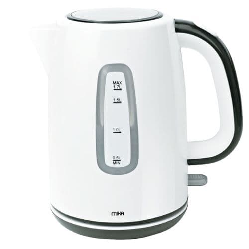 Mika Electric Kettle,Cordless, 1.7L