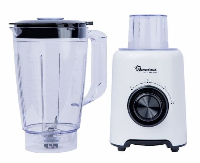 Ramtons Blender +Mill 1.5 Liters 2 Speed 500W