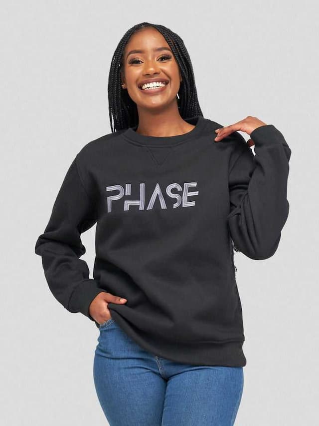 Phase Brands Cozy Black Sweatshirt